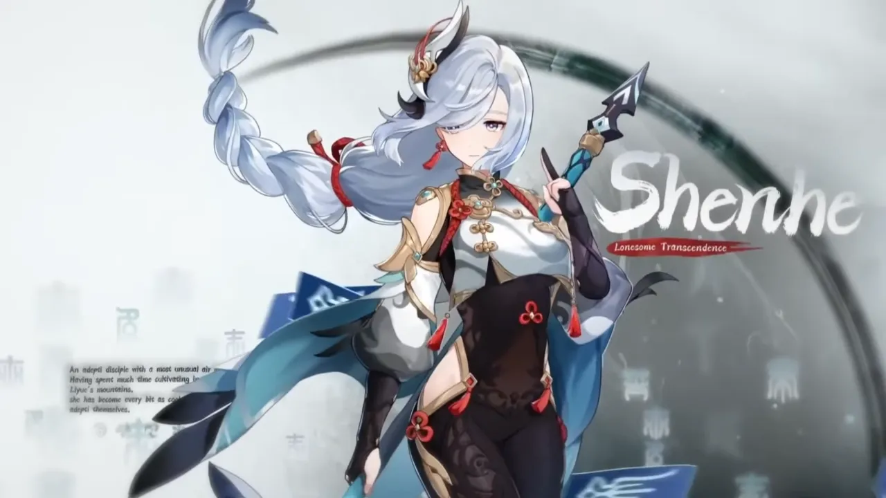 Genshin Impact Shenhe 5-Star Cyro Character