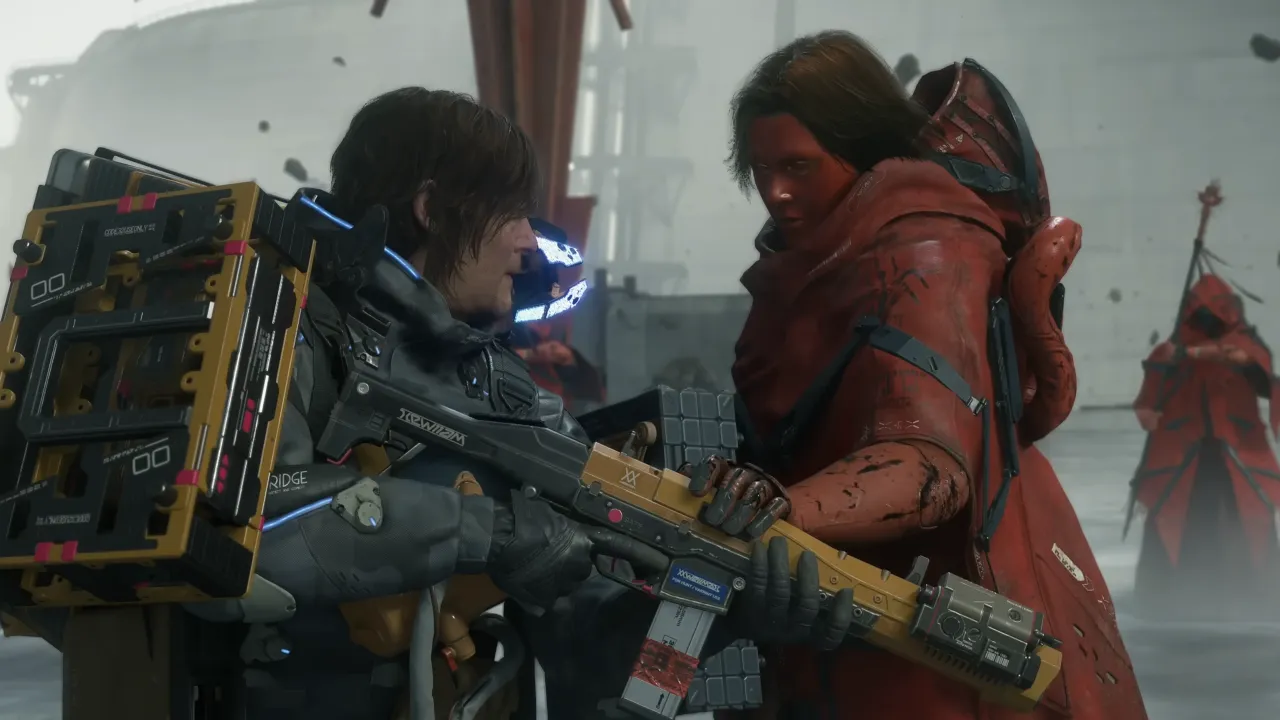 Higgs Returns Scene in Death Stranding 2: On the Beach