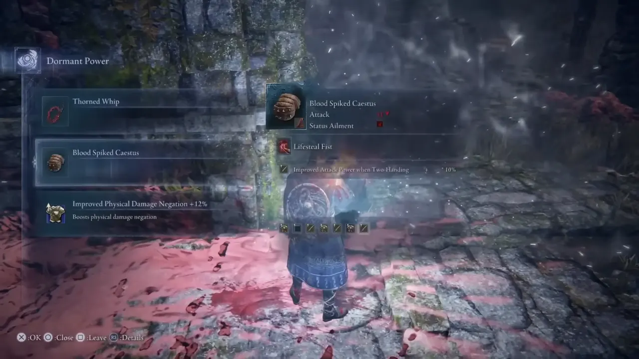 Elden Ring Nightreign Dormant Powers & Consumables for Wylder