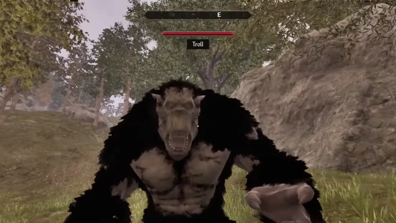 Troll in Oblivion Remastered
