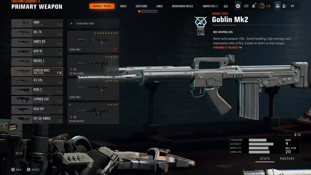 Goblin MK2 7.62 in Black Ops 6