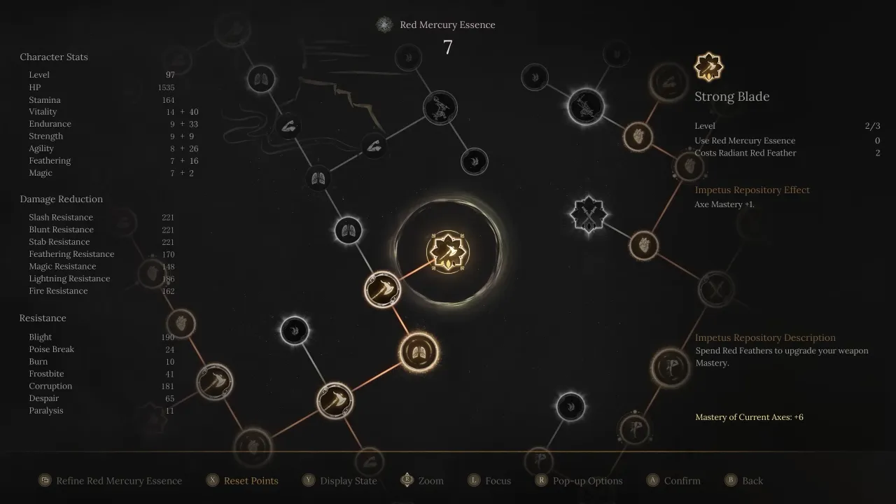 Wuchang Fallen Feathers Weapon Upgrades