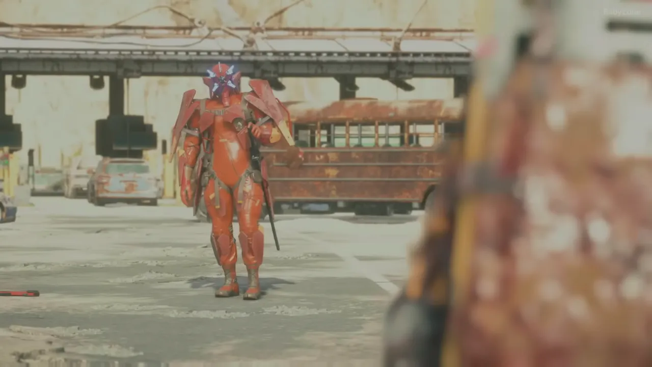 The Red Samurai’s First Appearance in Death Stranding 2