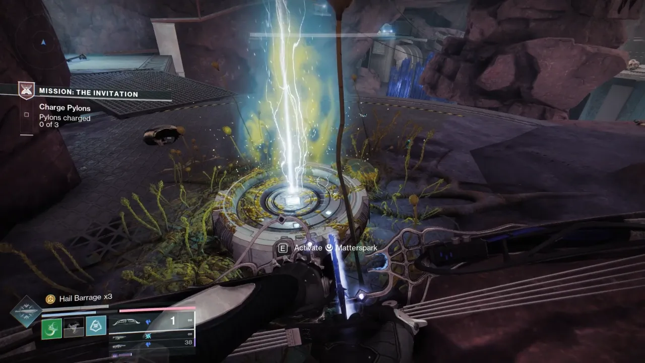 Activating Matterspark in Destiny 2 The Edge of Fate