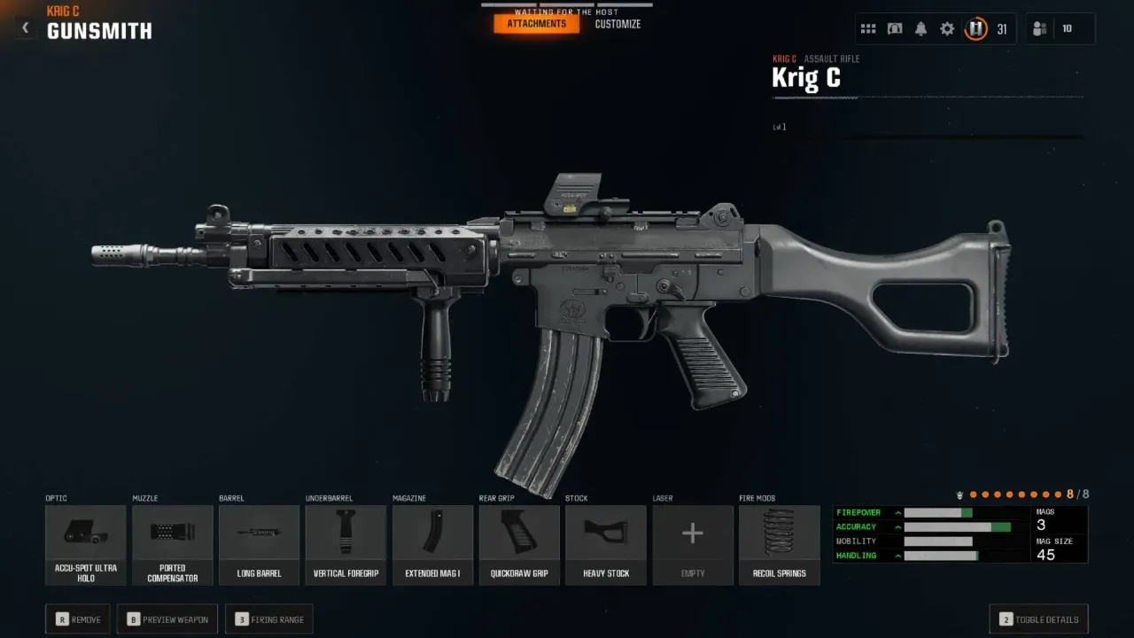 Black Ops 6 Kric C