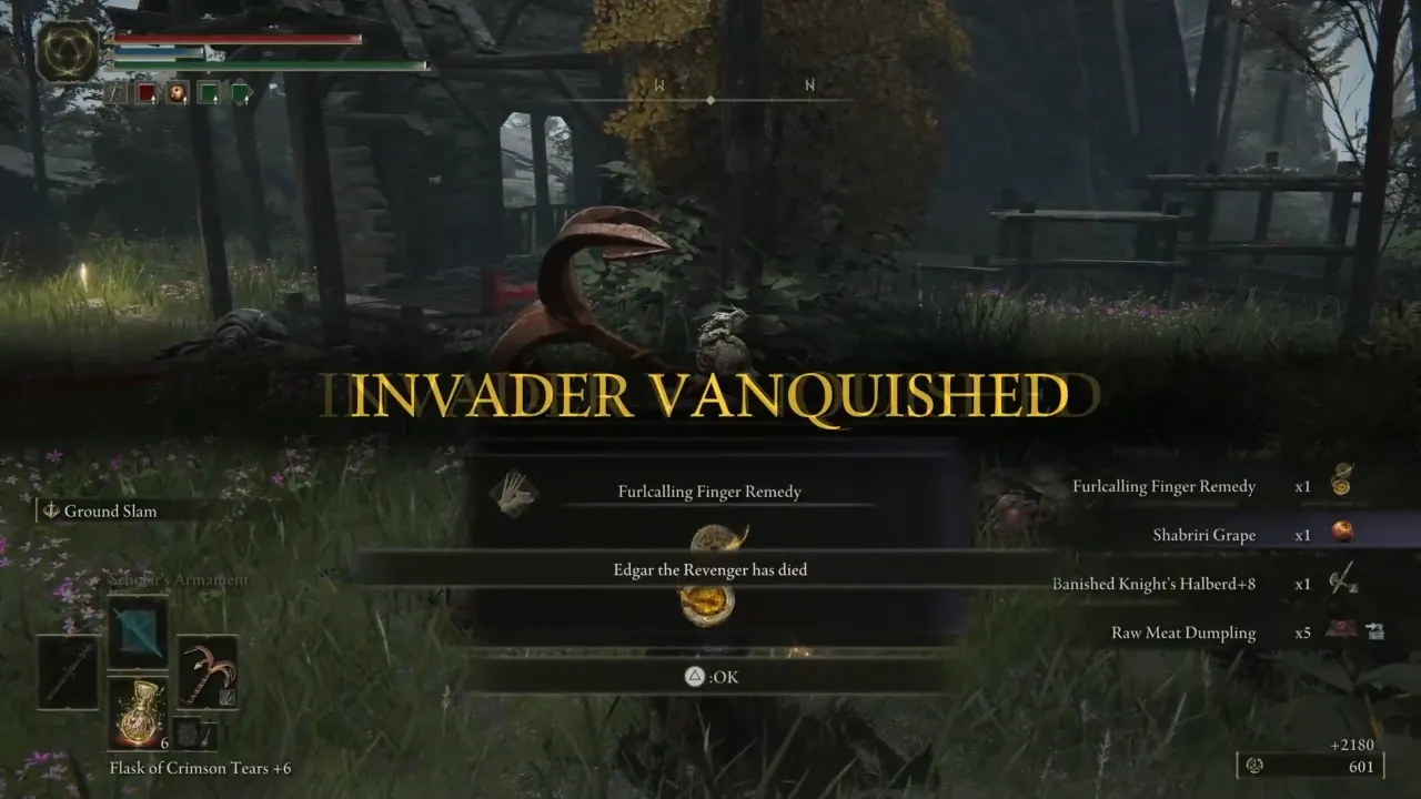 Edgar the Revenger fight in Elden Ring