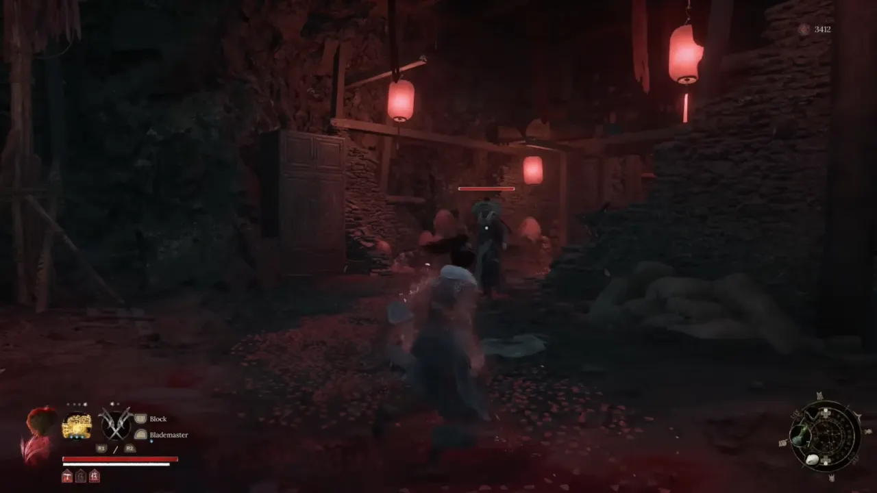 Fighting enemy to get Dungeon Key to prison cells to free Honglan in Wuchang Fallen Feathers