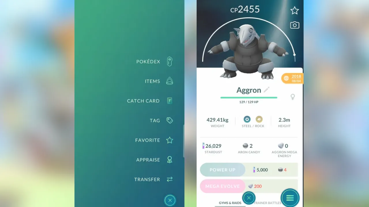 Pokemon GO IVs checker process