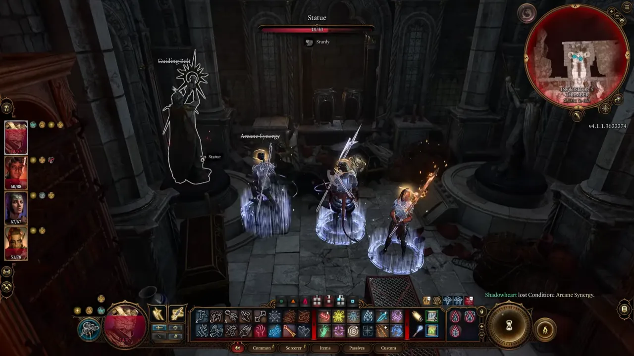 Secret Chamber Statue Puzzle in Inquisitor's Room leading to real Blood of Lathender hidden area in Baldur's Gate 3