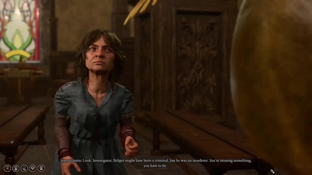 Sister Yannis - Baldur's Gate 3 Open the Temple Murders Solution