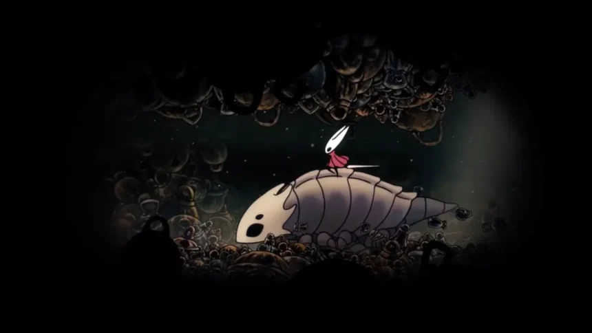 Hollow Knight Silksong Fast Travel on Bell Beast