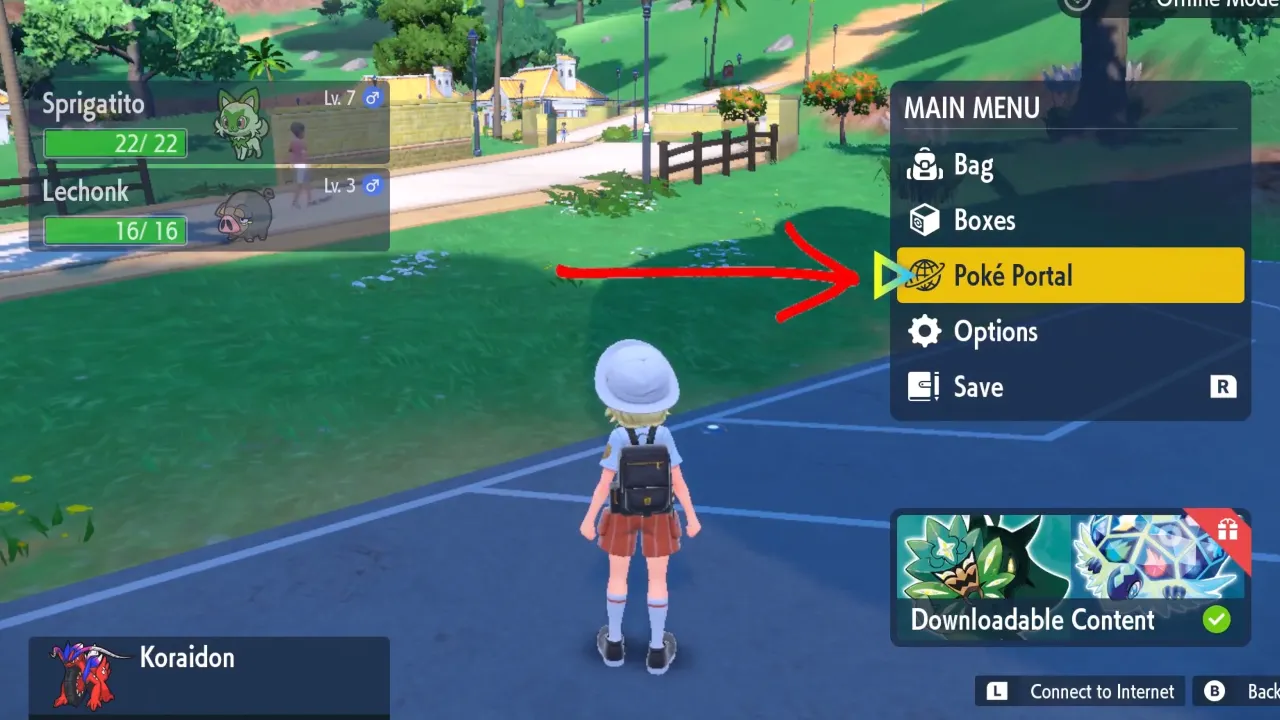 Poke Portal to Unlock Mystery Gift in Pokémon Scarlet and Violet