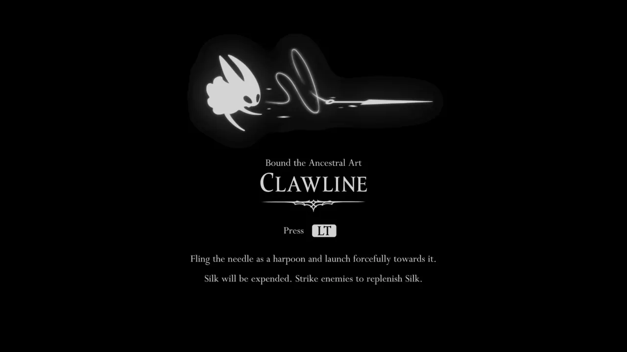 Silksong Clawline Grappling Hook