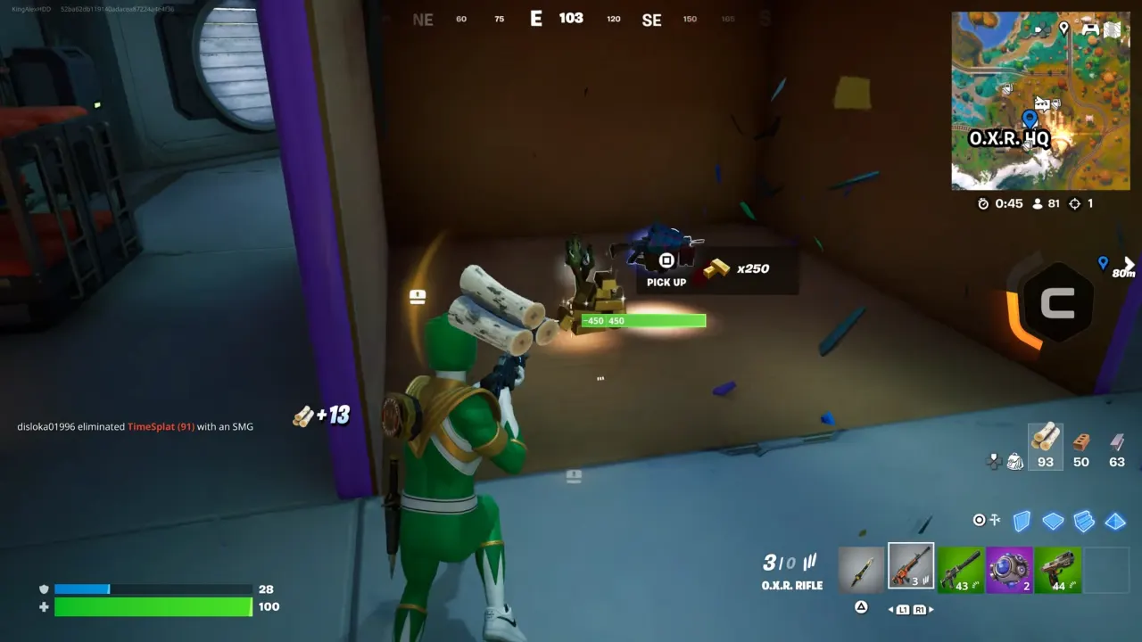 Throw Birthday Presents - Fortnite Birthday Quest