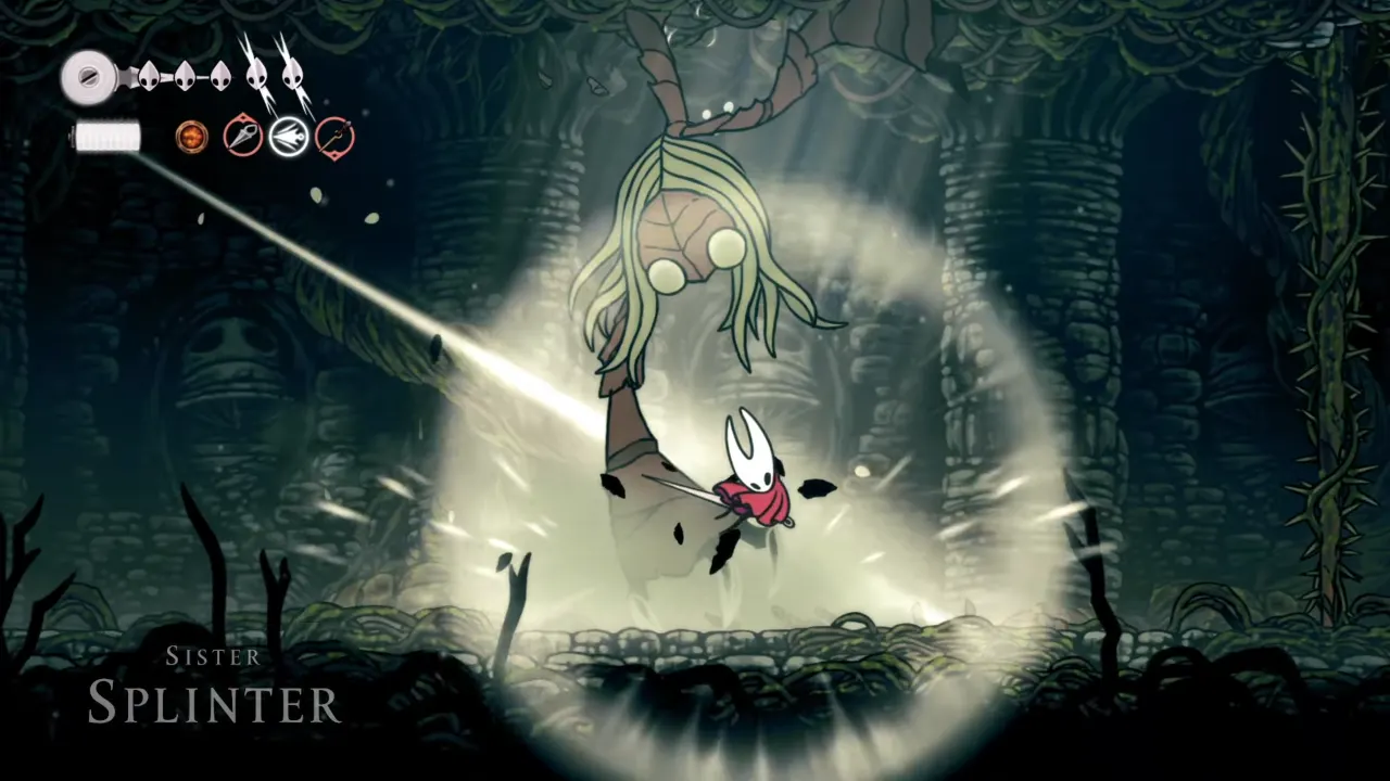Image showing Triple Slam Combo by Sister Splinter in Hollow Knight Silksong