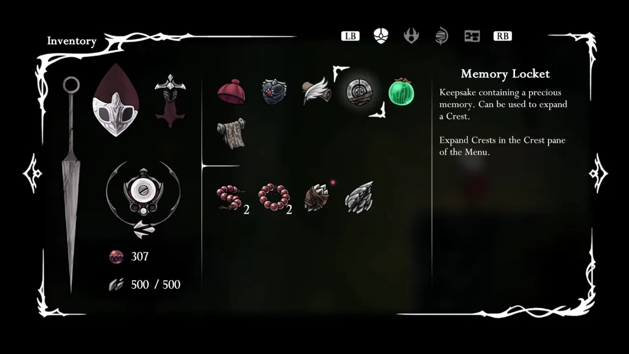 Memory Lockets - Hollow Knight: Silksong