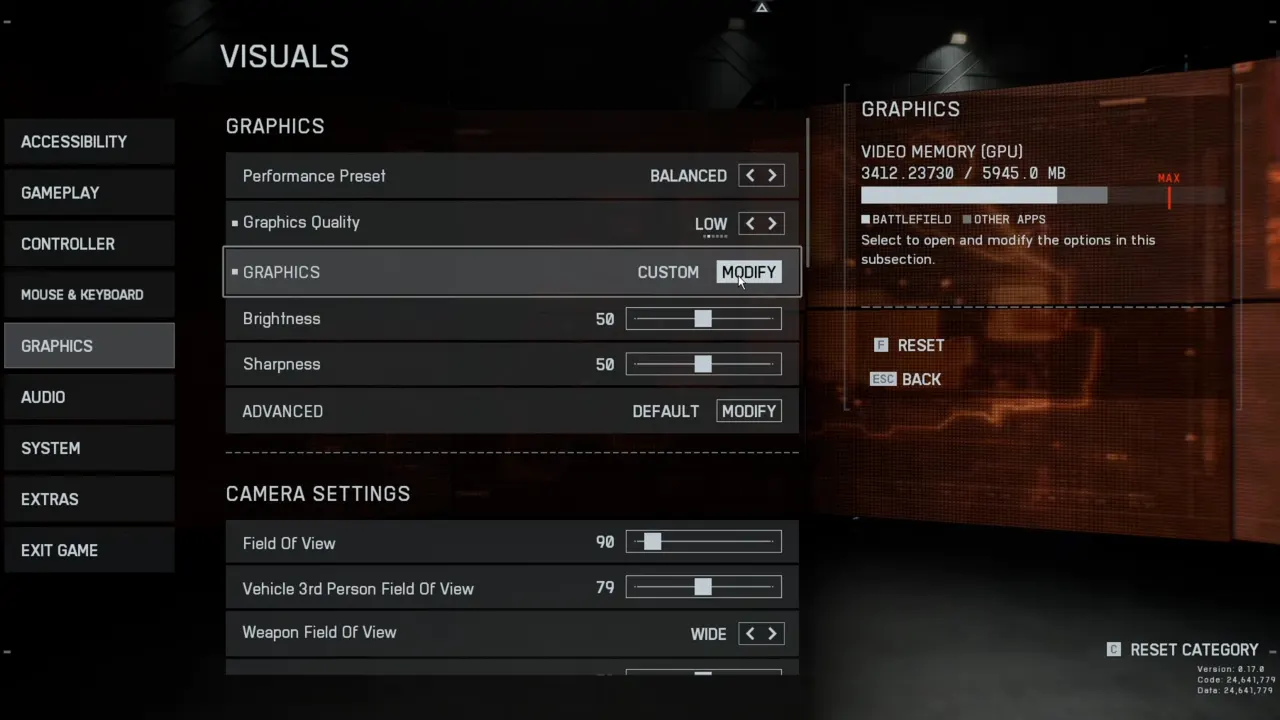 Battlefield 6 graphics settings