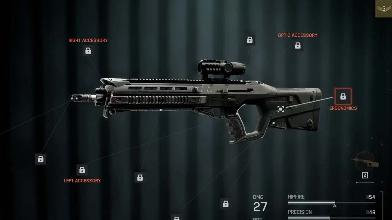 Battlefield 6 LMR27 DMR Weapon