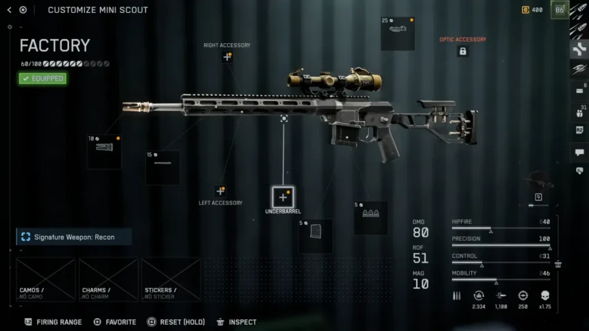 Best Mini Scout Loadout in Battlefield 6