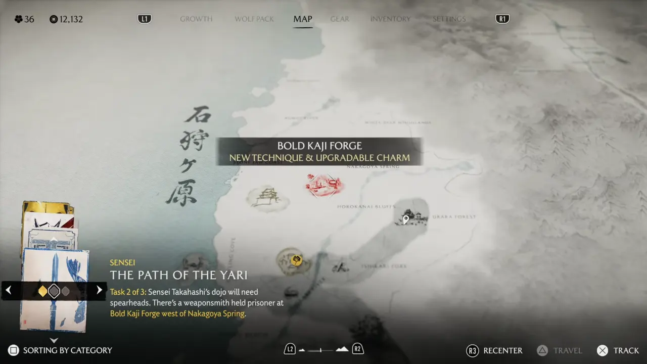 Ghost of Yotei Bold Kaji Forge Location