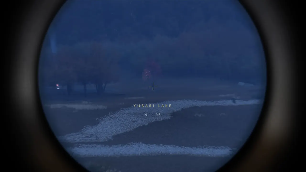 Atsu seeing using Spyglass tool in Ghost of Yotei