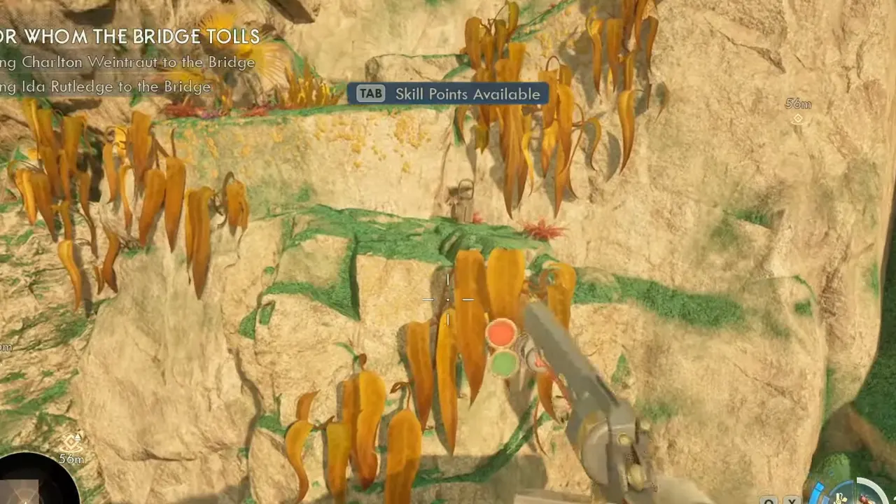 Cliffs path to go to top - For Whom the Bridge Tolls The Outer Worlds 2