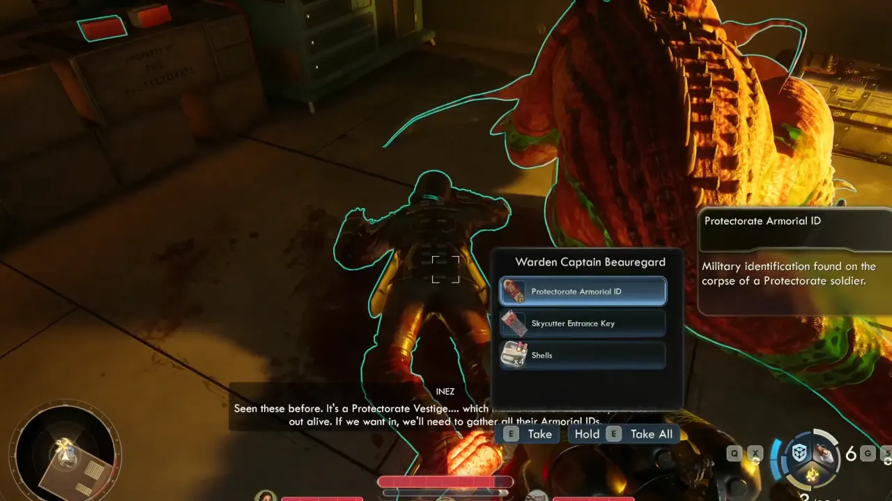 First Protectorate Armorial ID Location - The Outer Worlds 2