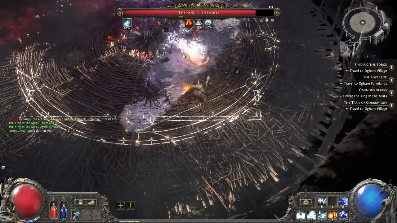 How to Beat the King in the Mists in Path of Exile 2