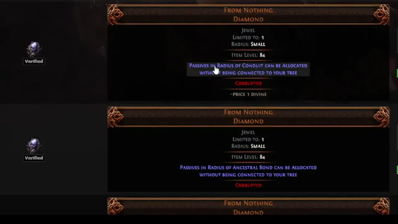 How to Get the From Nothing Diamond in Path of Exile 2