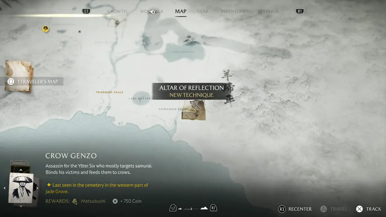 How to Place the Traveler's Maps in Ghost of Yotei