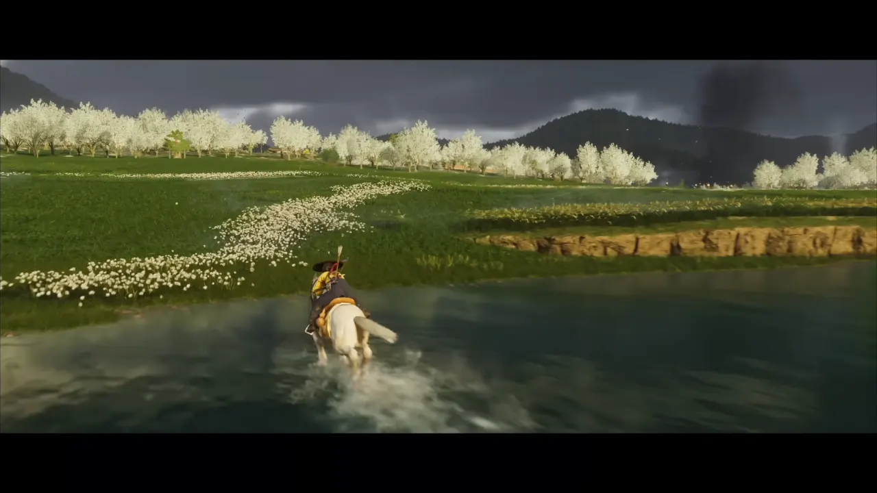 How to Remove the Black Bars in Ghost of Yotei While On Your Horse