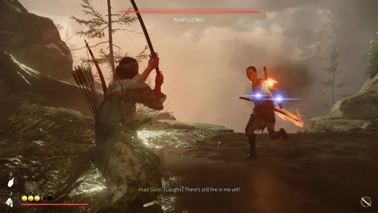 Mad Goro Boss Fight - Ghost of Yotei A Mad Pursuit