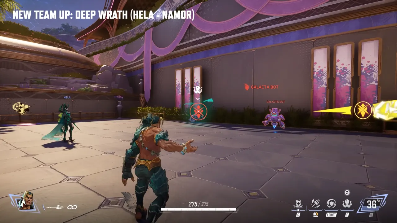Marvel Rivals Season 4.5 Team-Up Adjustments in-game arena shot