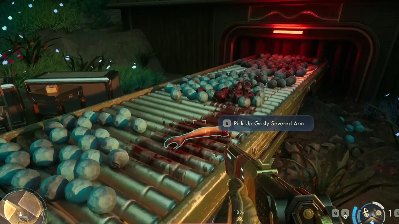 Pick up Ida's Arm - For Whom the Bridge Tolls The Outer Worlds 2