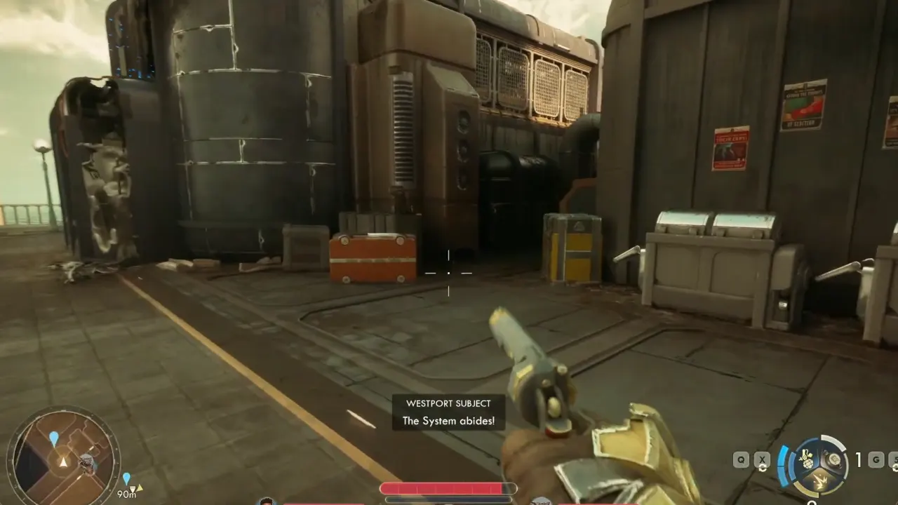 Power supply building in front - The Outer Worlds 2