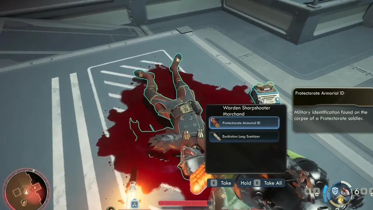 Second Protectorate Armorial ID Location - The Outer Worlds 2