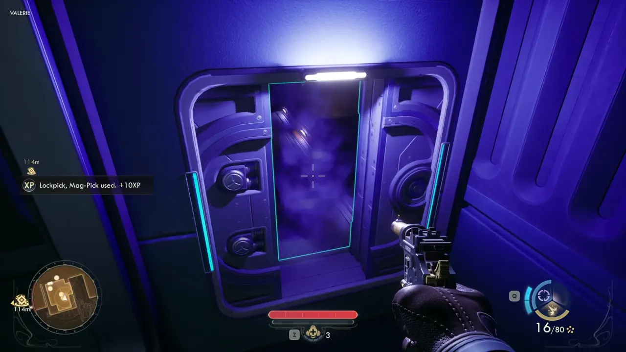 The Outer Worlds 2 vent in horizon point station to lockpick and squeeze through it