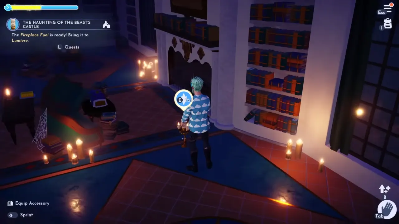 Disney Dreamlight Valley The Haunting of the Beast’s Castle Quest