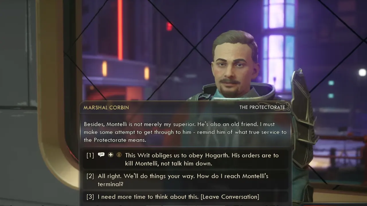 The Outer Worlds 2 Marshal Corbin