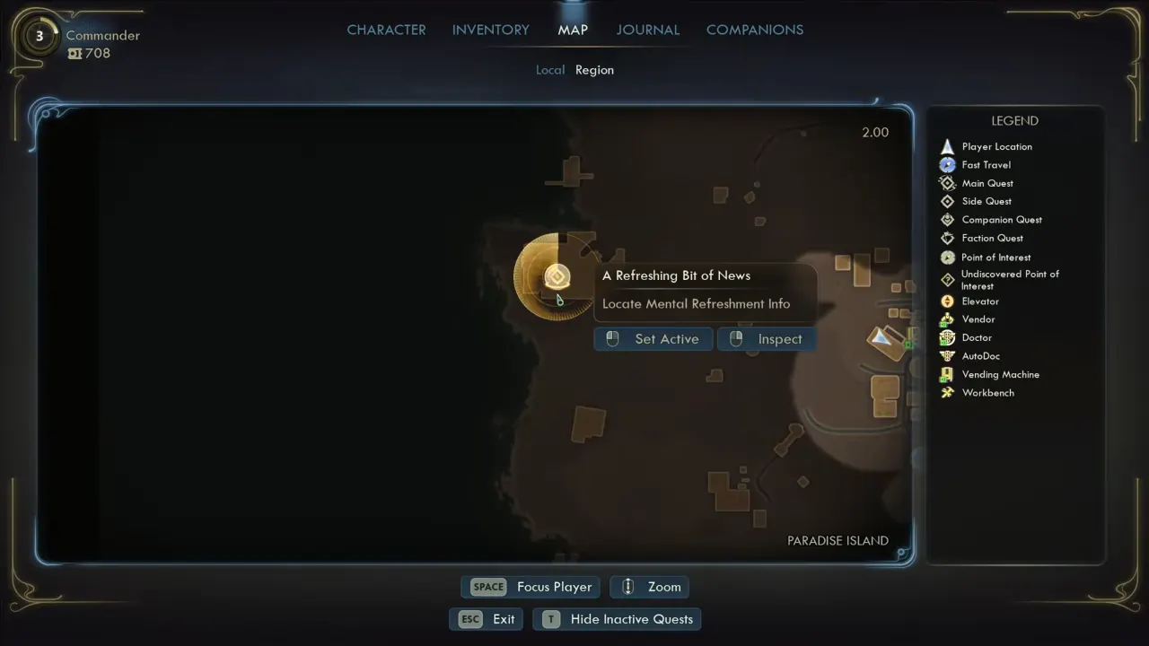 The Outer Worlds 2 Ministry of Accuracy Map Location