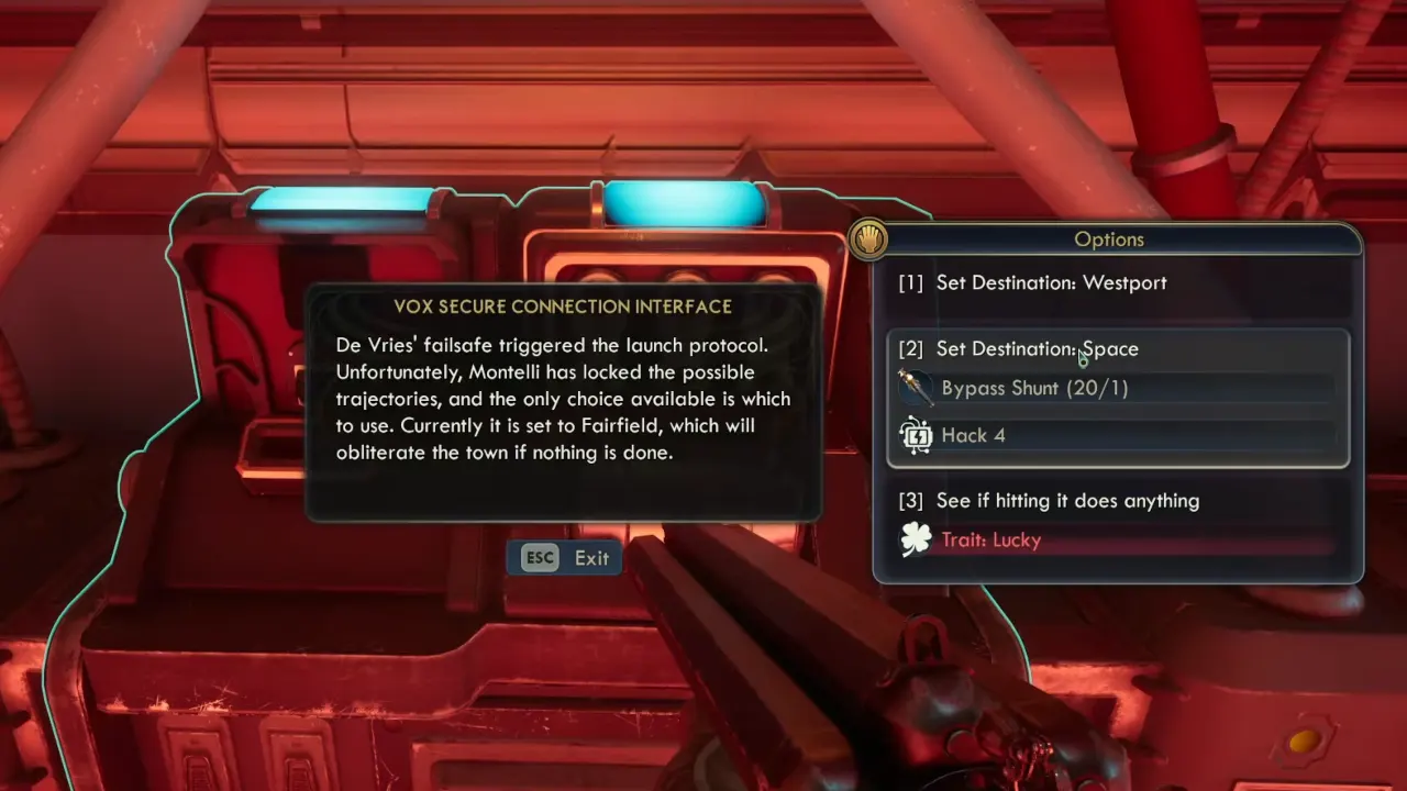 The Outer Worlds 2 Vox Relay Trajectory Choice