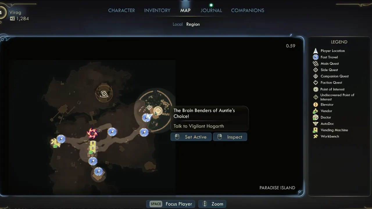 The Outer Worlds 2 Westport Map Location