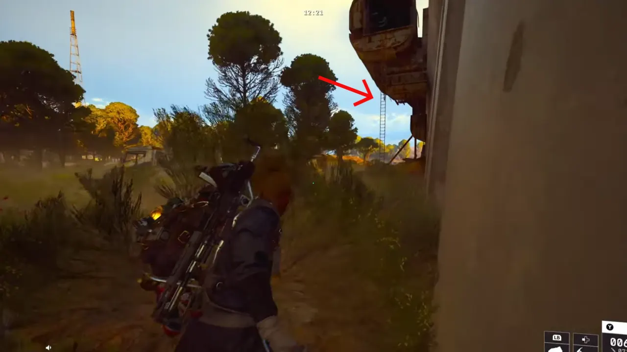 ARC Raiders climb ladders to Bilguun’s Hideout