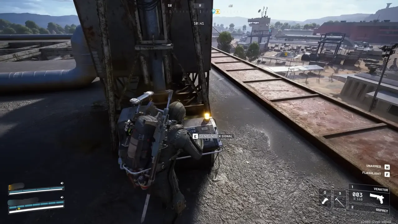 Activating antenna through its terminal - ARC Raiders