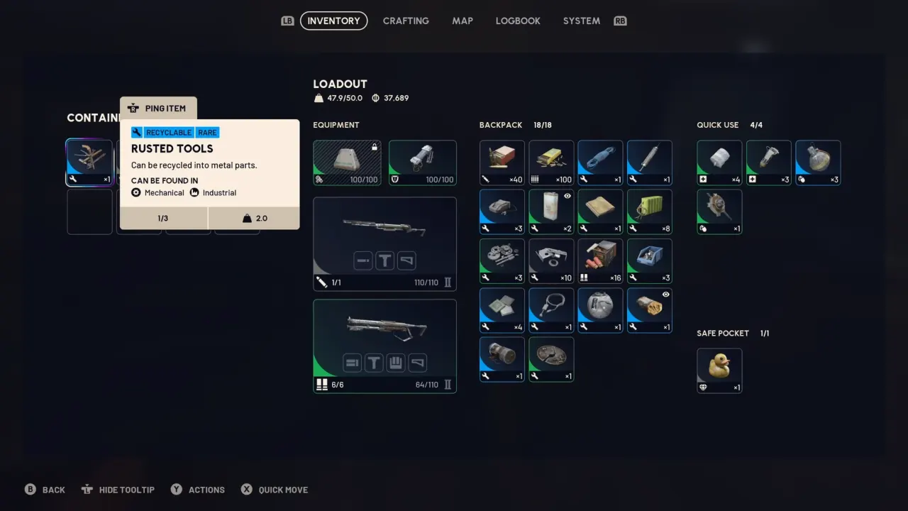 Arc Raiders Rusted Tools