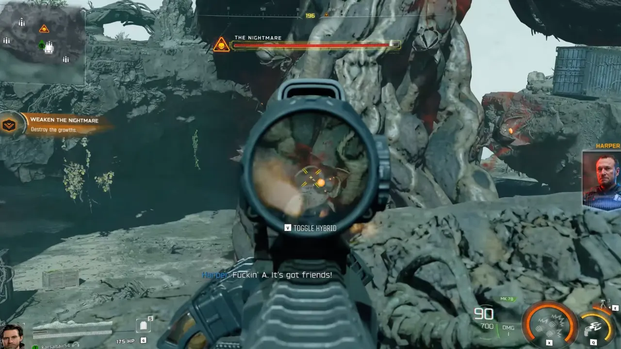 Black Ops 7 The Nightmare Boss Fight Phase 1