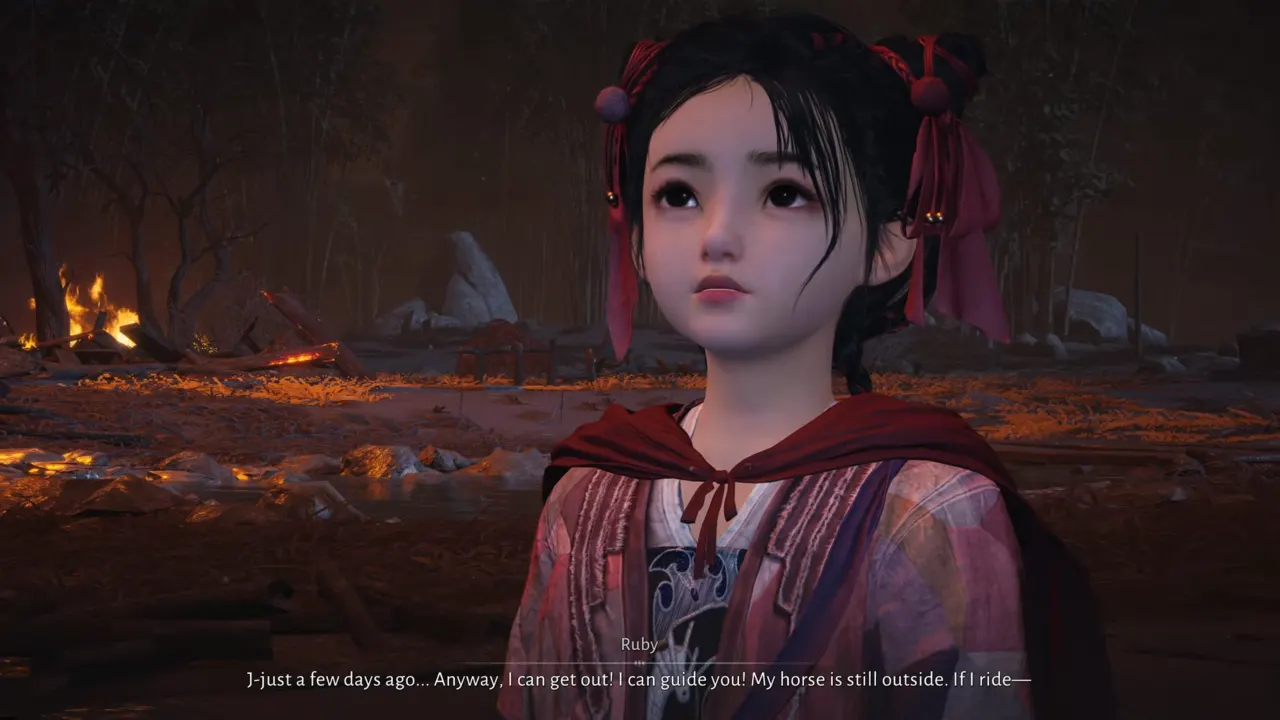 Does Ruby Die in Where Winds Meet