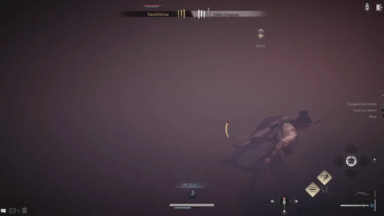 Elder Gongsun Smoke Bomb Attack