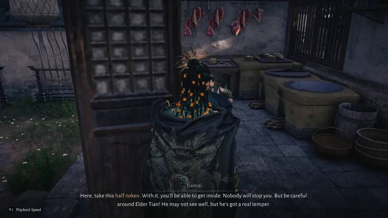 Got token from Tiancai desciple