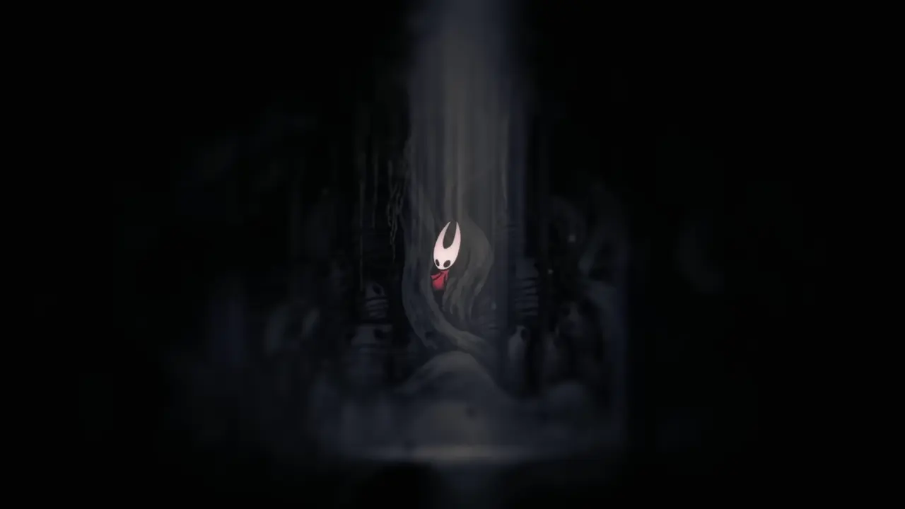 Hollow Knight Silksong Hornet tangled after Rite of Rebirthin vines